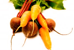jugo de zanahoria con betabel y limón