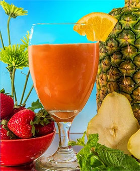 Jugo para combatir el resfriado y fiebre