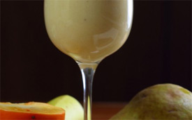 Jugo De Pera, Naranja Y Linaza