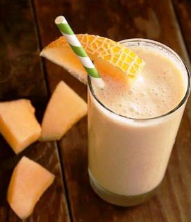 Licuado De Melón Y Yogurt
