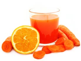 Jugo De Tomate Y Zanahoria